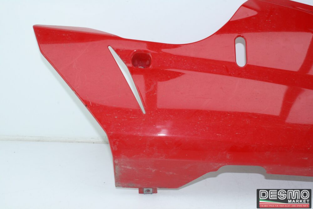 Carena bassa destra rossa Ducati 848 1098 1198