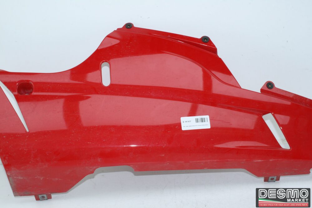 Carena bassa destra rossa Ducati 848 1098 1198
