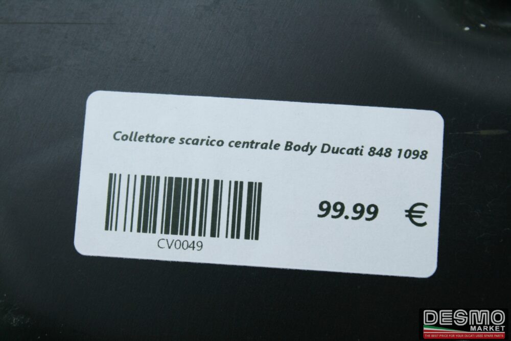 Collettore scarico centrale Body Ducati 848 1098