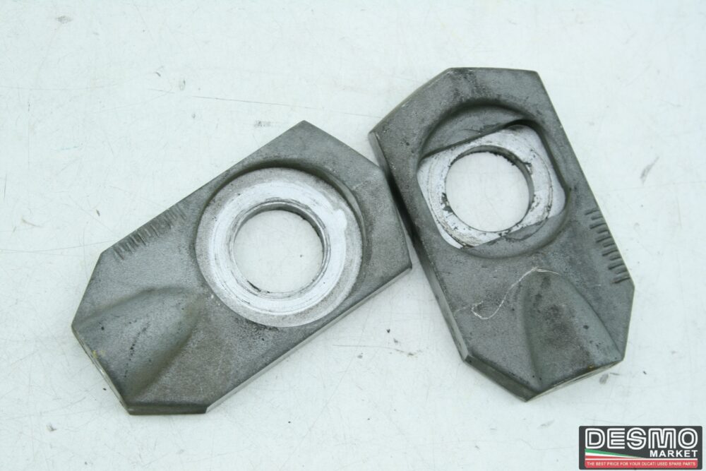 Coppia registri tendicatena Ducati 749 999 prima serie 2003 2004