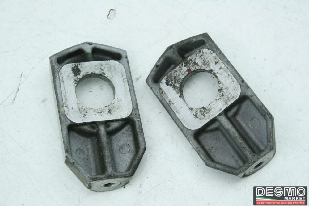 Coppia registri tendicatena Ducati 749 999 prima serie 2003 2004