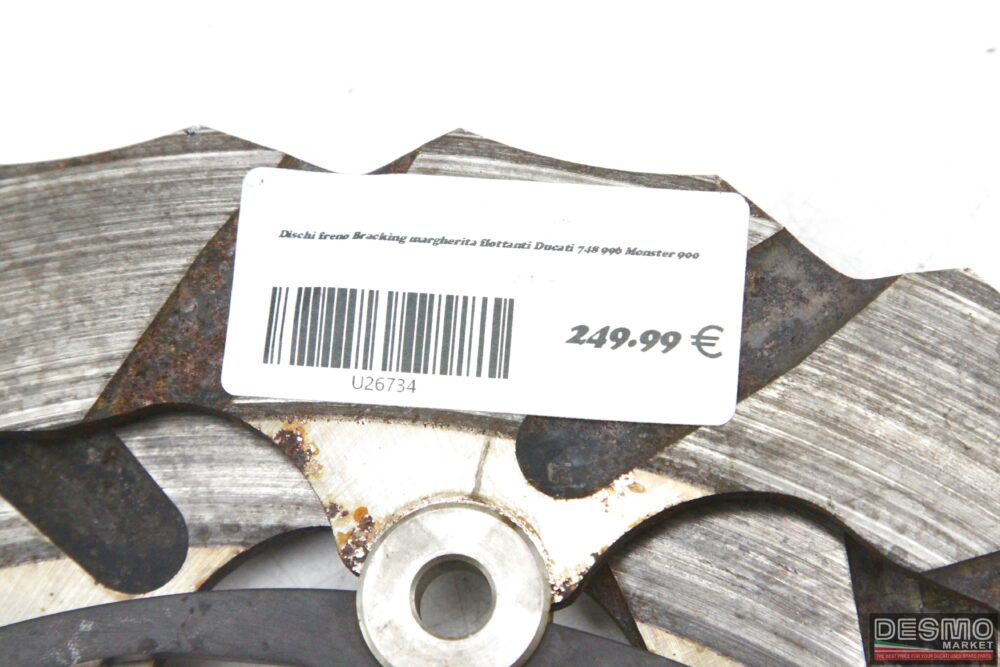 Dischi freno Bracking margherita flottanti Ducati 748 996 Monster 900