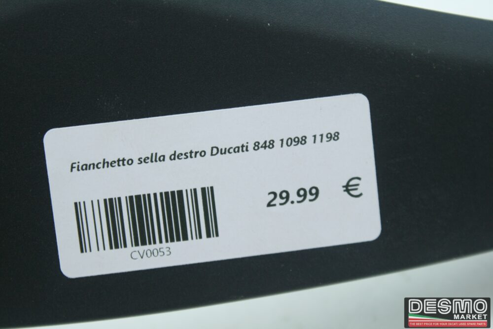 Right seat side panel Ducati 848 1098 1198 - Image 9