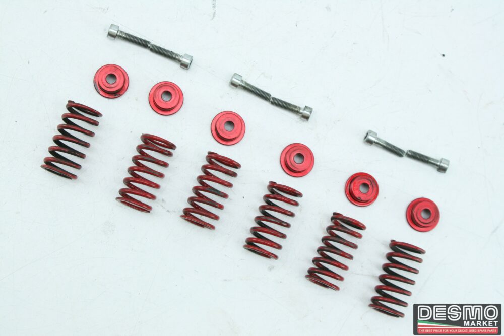 Kit 6 molle frizione secco rinforzate scodellini ergal ducati