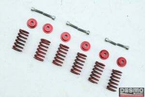 Kit 6 molle frizione secco rinforzate scodellini ergal ducati