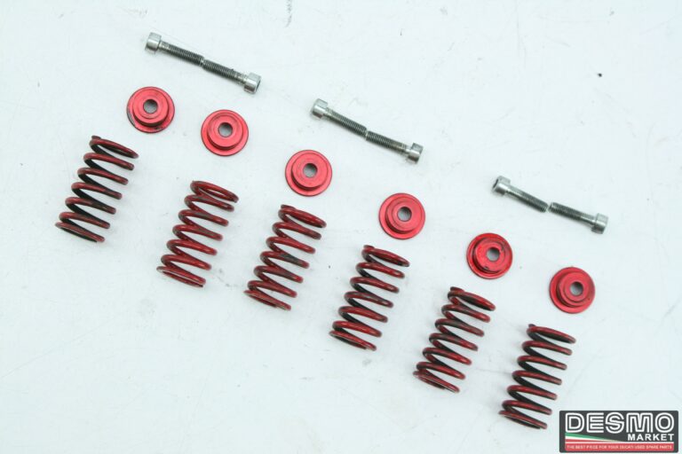 Kit 6 molle frizione secco rinforzate scodellini ergal ducati