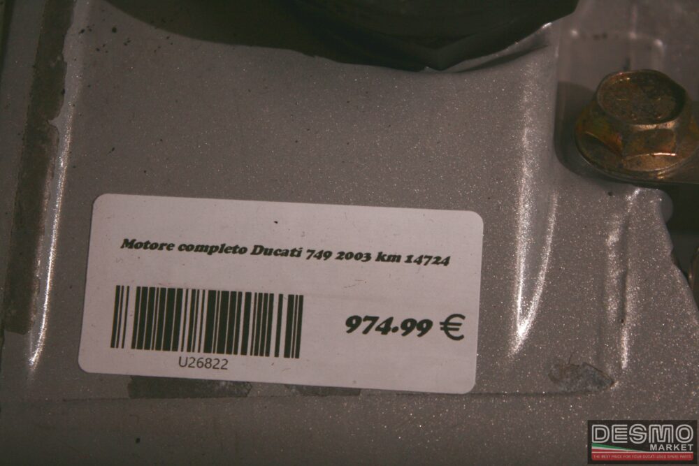 Motore completo Ducati 749 2003 km 14724