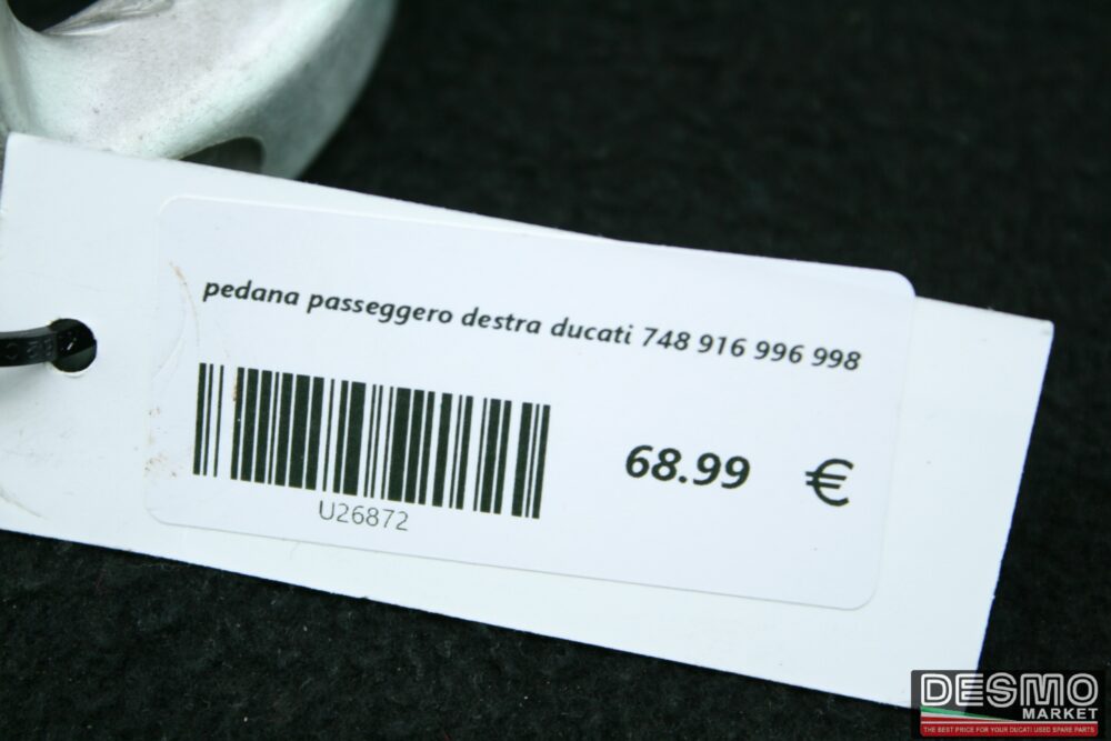 pedana passeggero destra ducati 748 916 996 998
