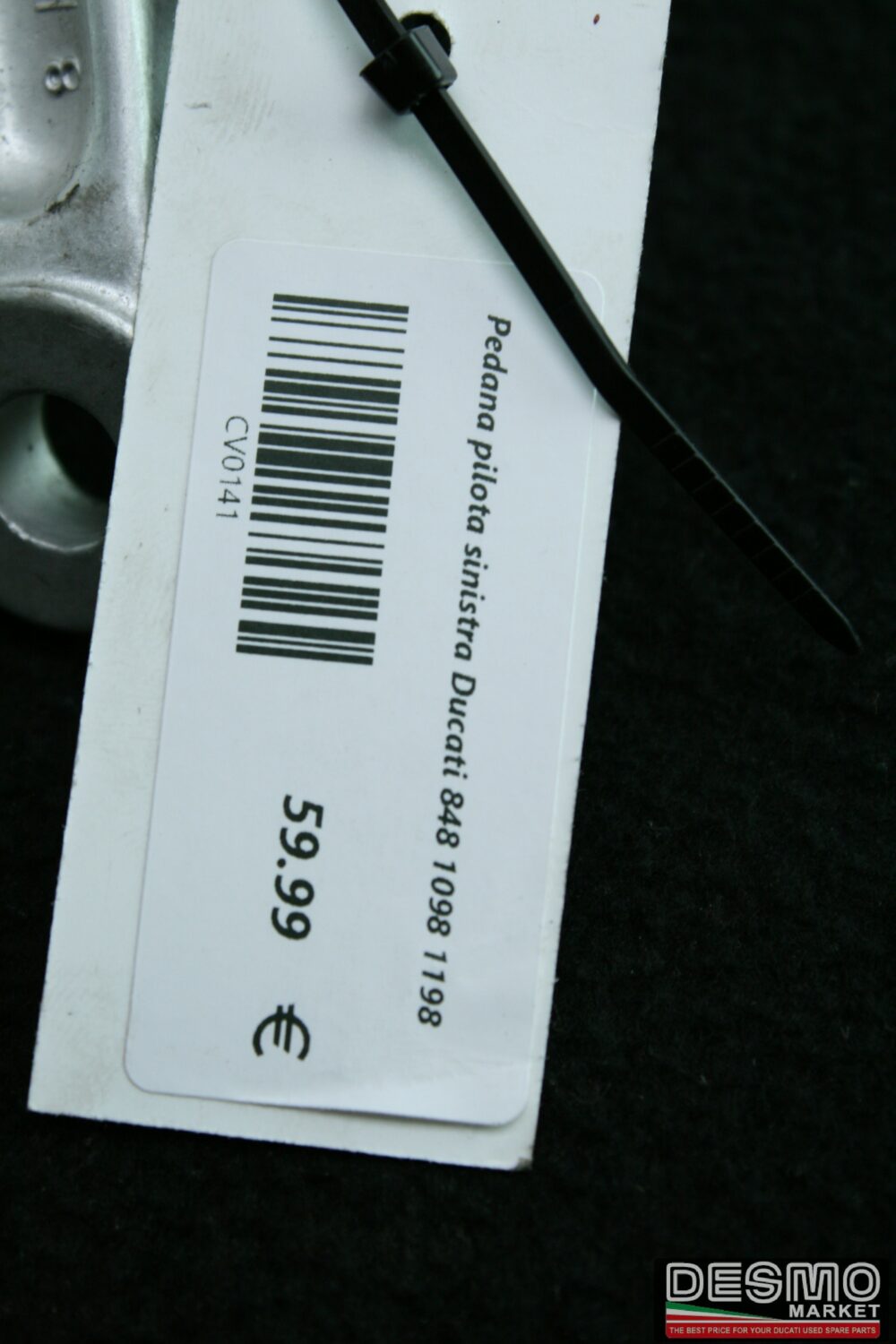 Pedana pilota sinistra Ducati 848 1098 1198