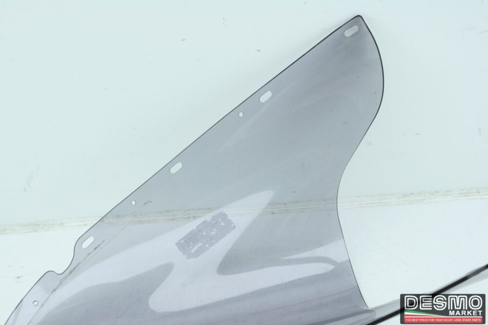 Plexi plexiglass doppia bolla fumè Ducati 848 1098 1198