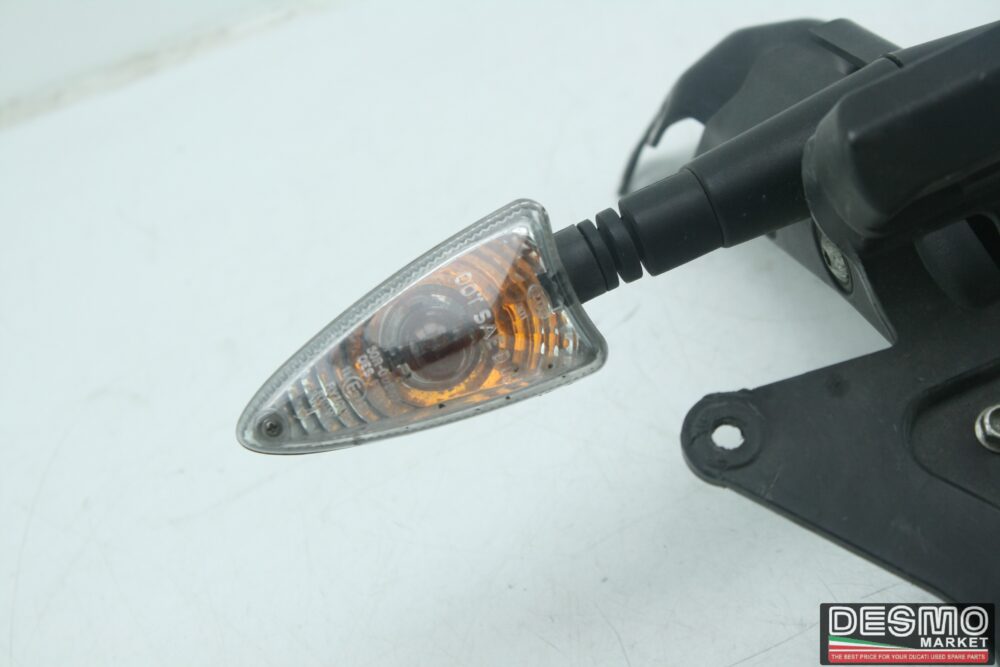 Porta targa con frecce Ducati Hypermotard 796 1100