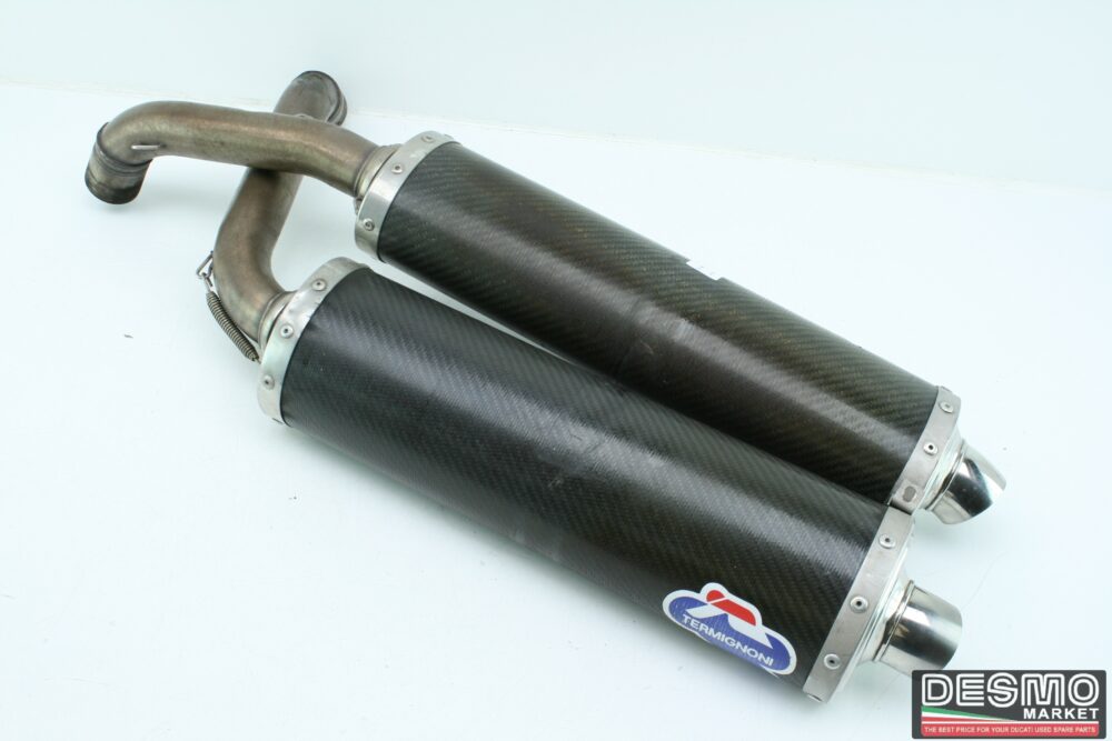 scarichi finali carbonio 45 mm ducati 748 916 996 998