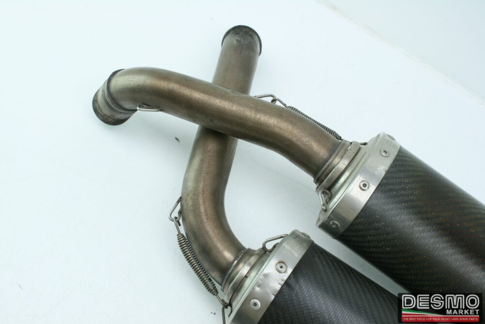 scarichi finali carbonio 45 mm ducati 748 916 996 998