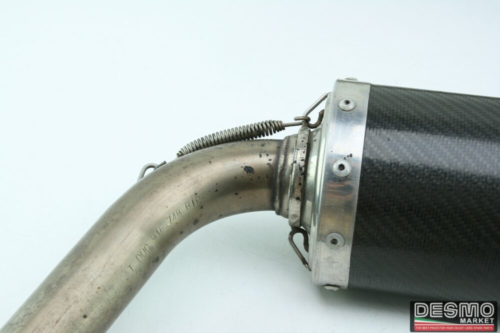 scarichi finali carbonio 45 mm ducati 748 916 996 998