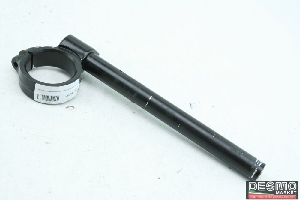 Semimanubrio destro verniciato nero Ducati 848 1098 1198