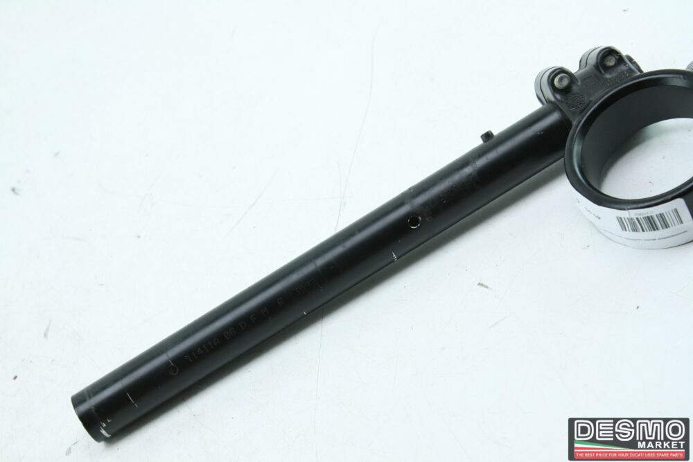 Semimanubrio destro verniciato nero Ducati 848 1098 1198