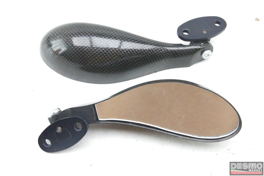 Specchi specchietti retrovisori carbonio universali moto