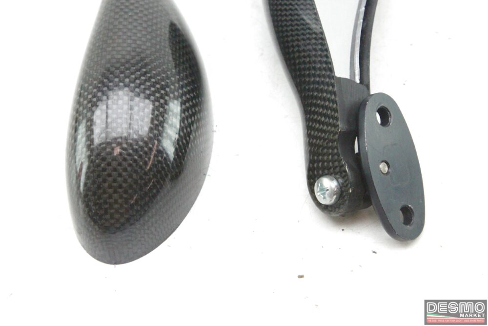 Specchi specchietti retrovisori carbonio universali moto