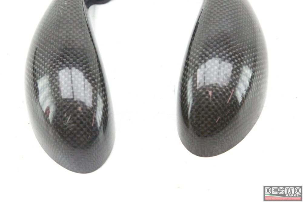Specchi specchietti retrovisori carbonio universali moto