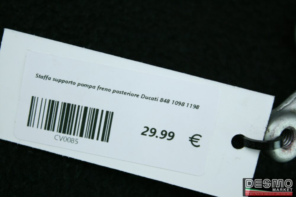 Staffa supporto pompa freno posteriore Ducati 848 1098 1198