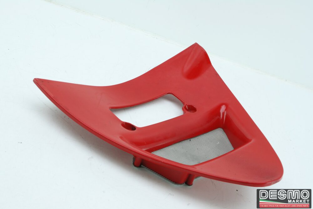 triangolo convogliatore radiatore olio rosso ducati 748 916 996