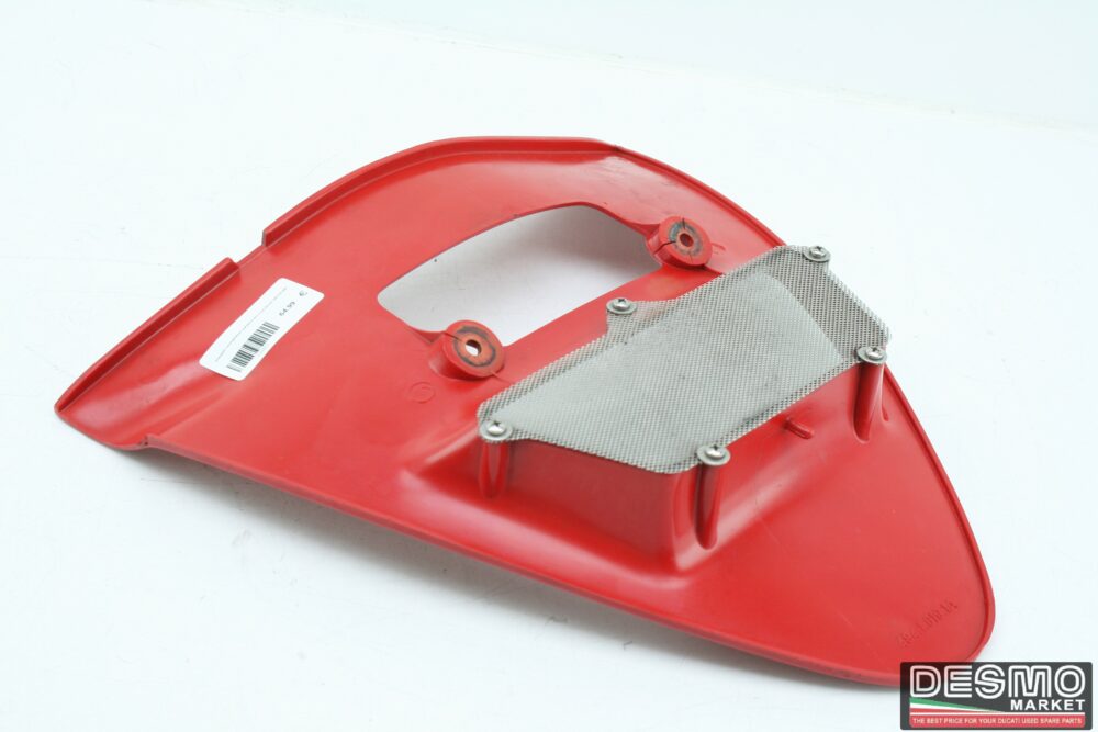 triangolo convogliatore radiatore olio rosso ducati 748 916 996