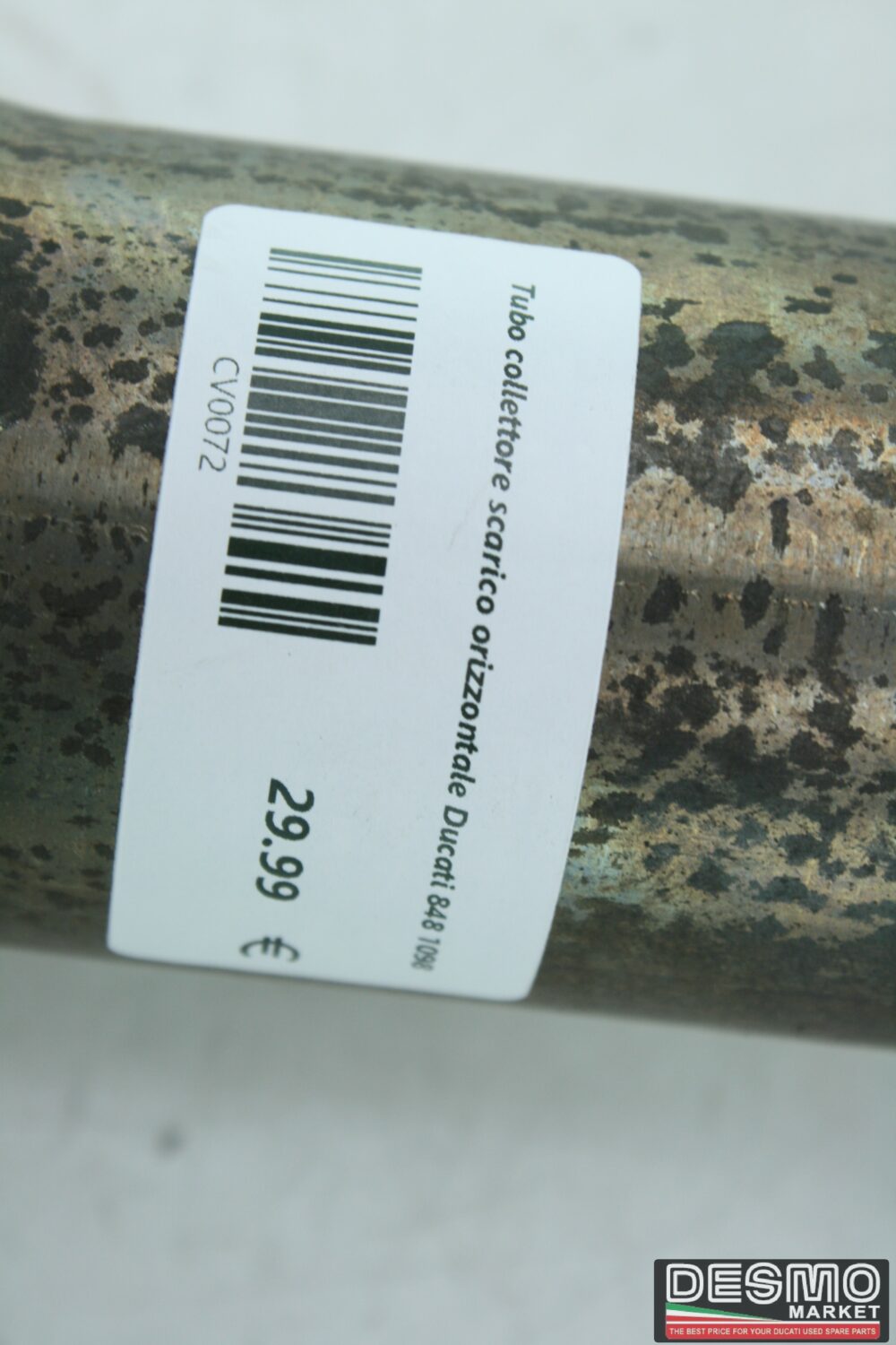 Tubo collettore scarico orizzontale Ducati 848 1098