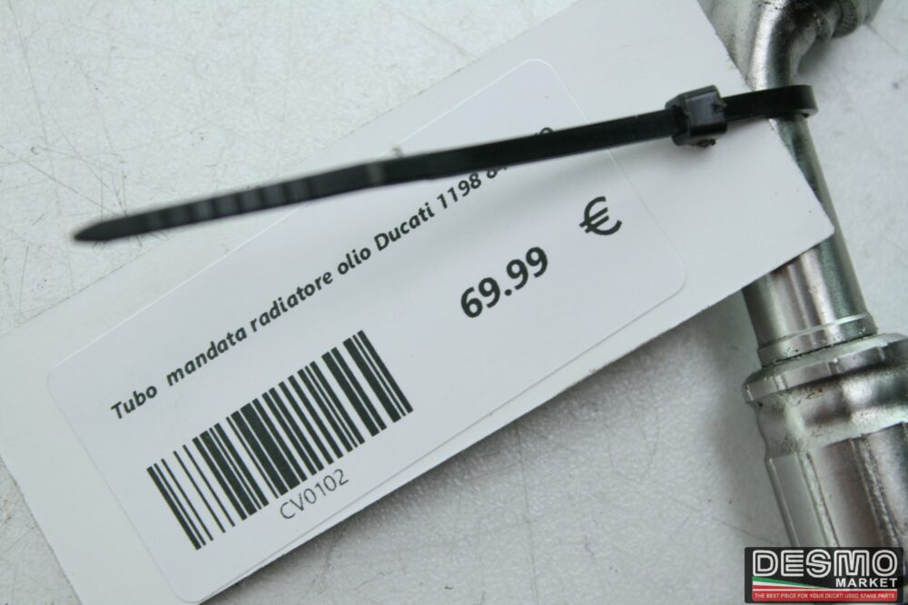 Tubo  mandata radiatore olio Ducati 1198 848EVO