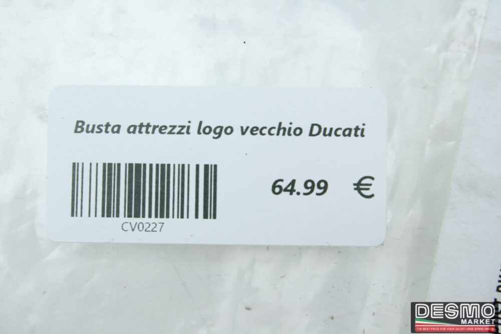 Busta attrezzi logo vecchio Ducati