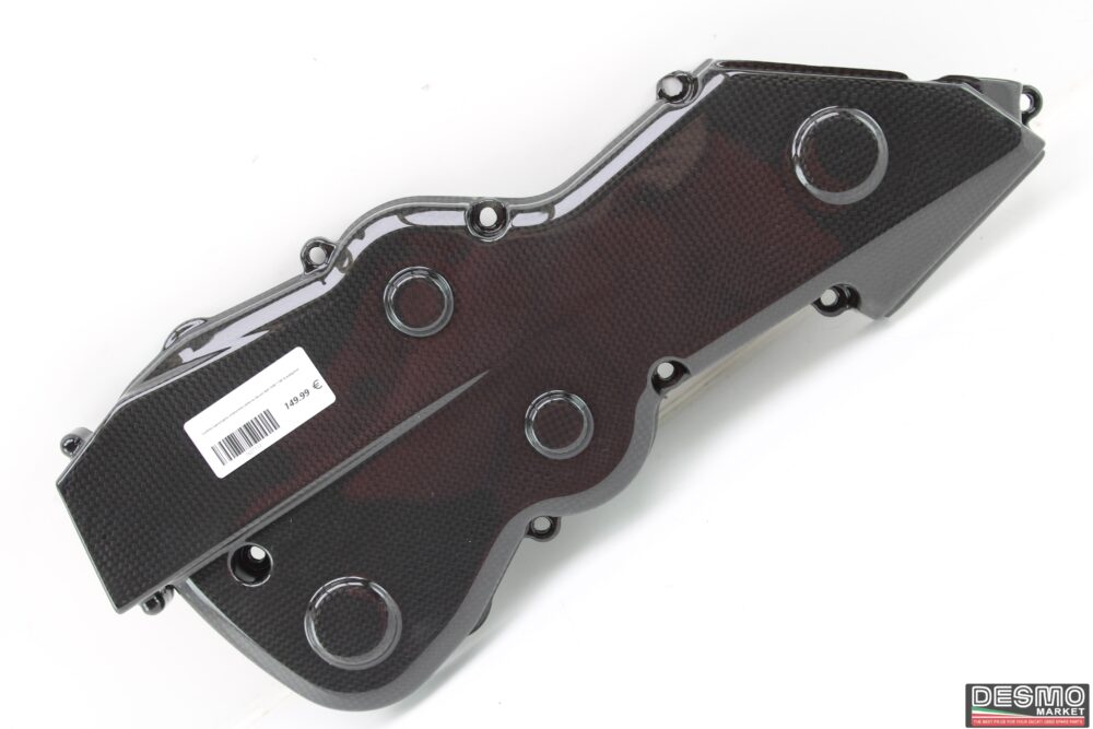 Cartella copricinghia orizzontale catbonio Ducati 848 1098 1198 Streetfighter