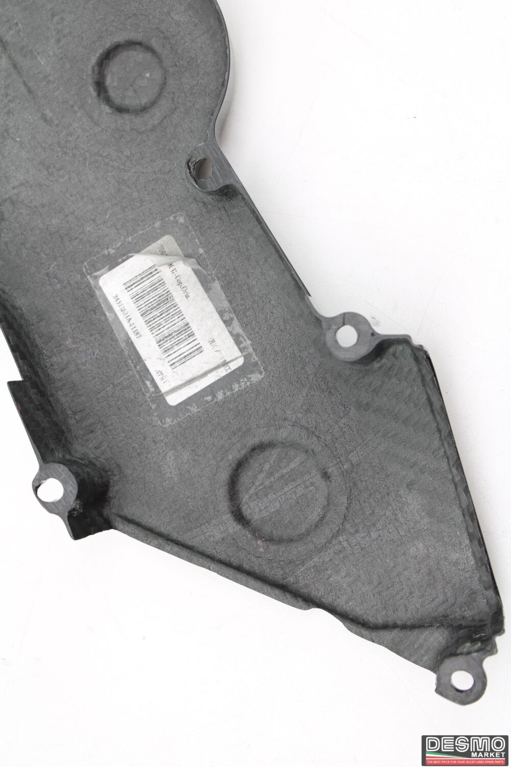 Cartella copricinghia orizzontale catbonio Ducati 848 1098 1198 Streetfighter