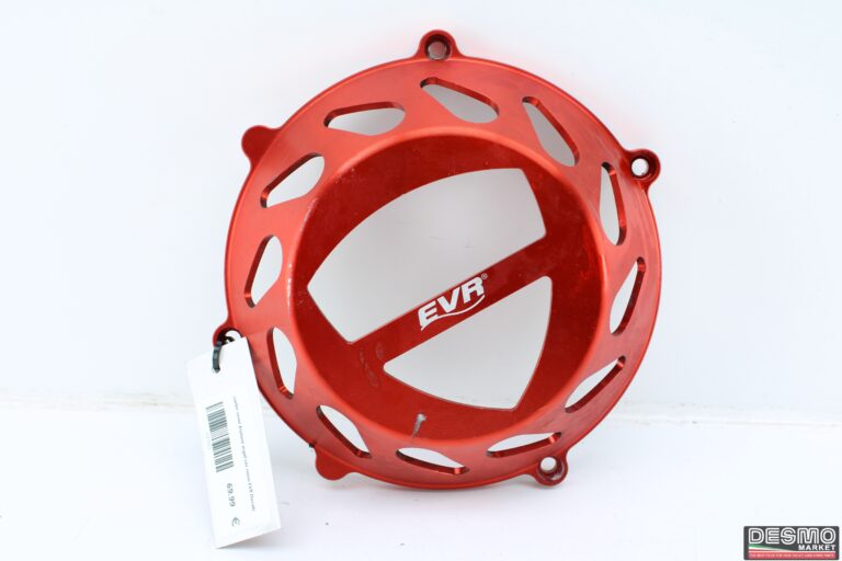 carter cover frizione ergal cnc rosso EVR Ducati