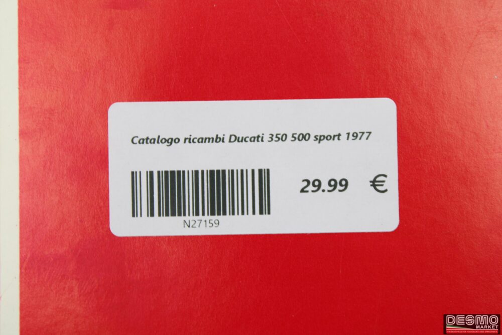 Ducati 350 500 sport 1977 spare parts catalogue - Image 5