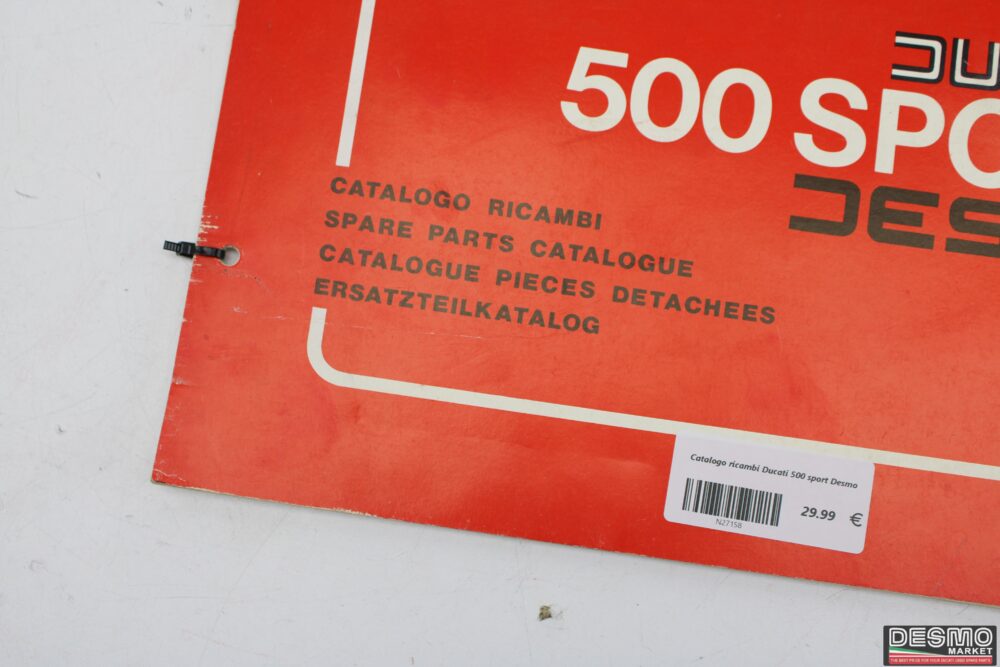 Ducati 500 sport Desmo spare parts catalogue - Image 4