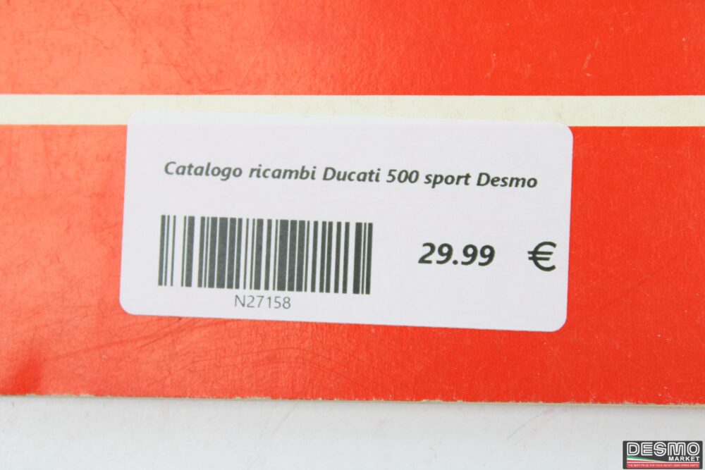Ducati 500 sport Desmo spare parts catalogue - Image 5