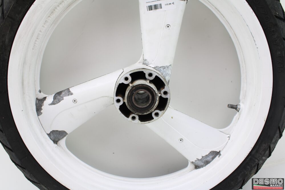 Cerchio anteriore Bianco Cagiva mito 125