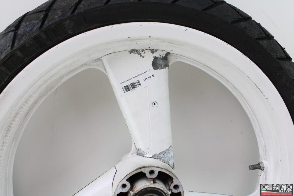 Cerchio anteriore Bianco Cagiva mito 125
