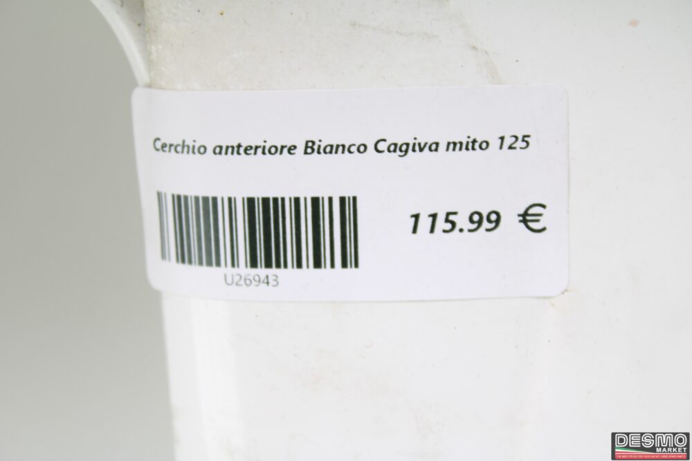 Cerchio anteriore Bianco Cagiva mito 125