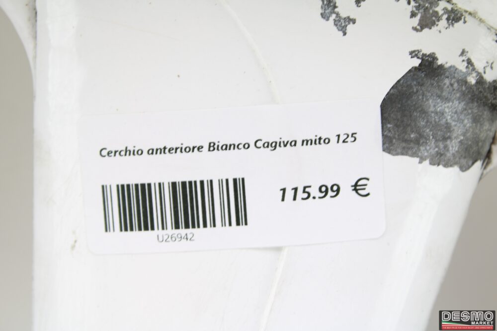 Cerchio anteriore Bianco Cagiva mito 125
