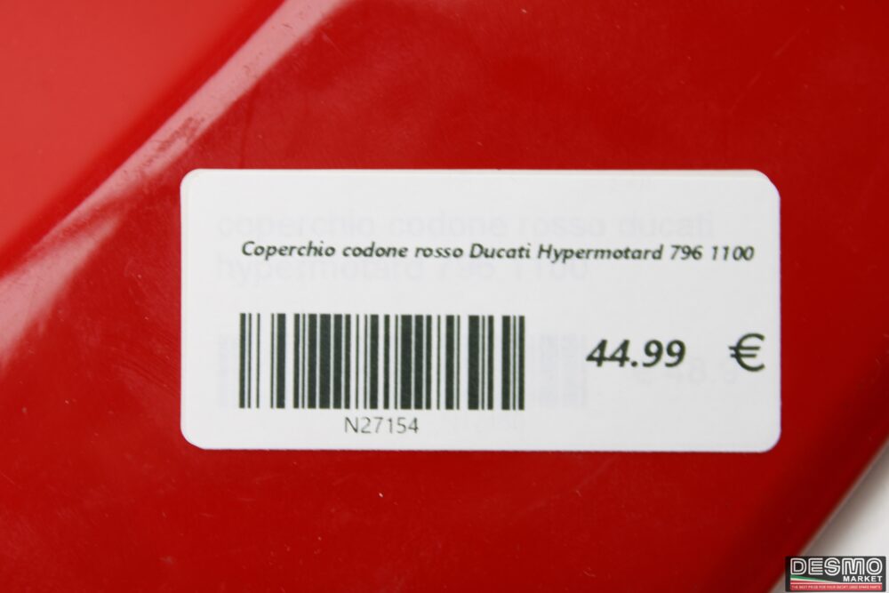 Coperchio codone rosso Ducati Hypermotard 796 1100