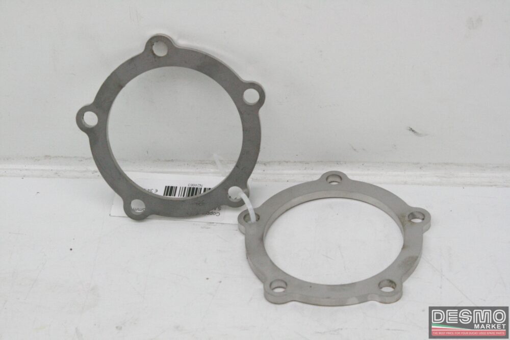 Coppia spessori dischi freno 5mm 5 fori