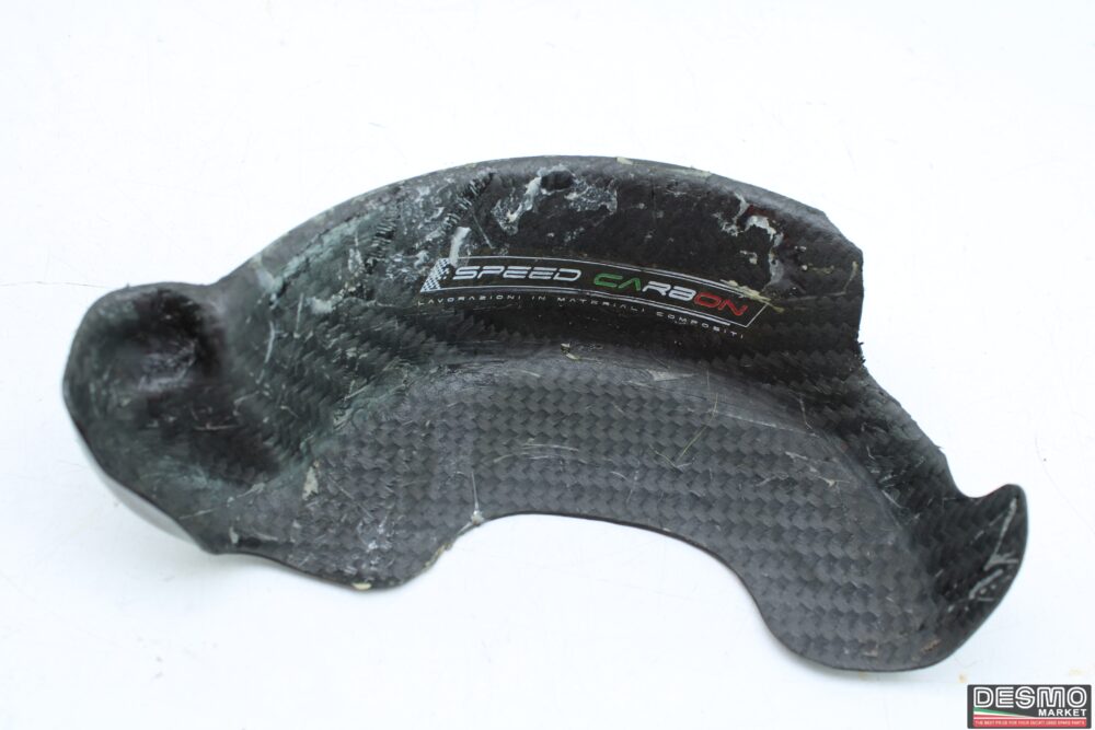 Cover protezione carbonio coperchio carter alternatore Ducati 999 1098