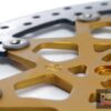 Brembo gold floating front brake discs 320mm Ducati 998 - Image 5