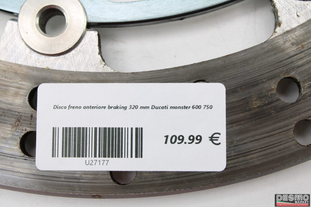 Disco freno anteriore braking 320 mm Ducati monster 600 750