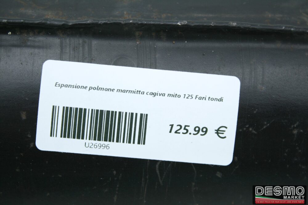 Espansione polmone marmitta cagiva mito 125 Fari tondi