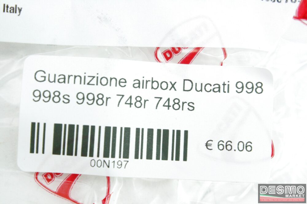 Guarnizione airbox Ducati 998 998s 998r 748r 748rs
