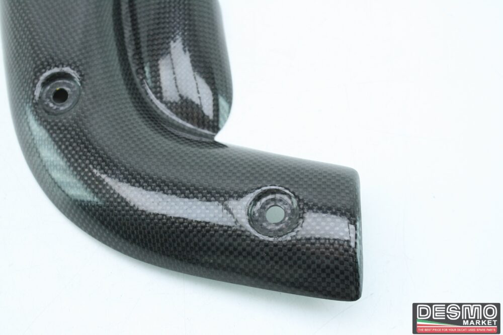 Paracalore carbonio scarico Ducati 998R