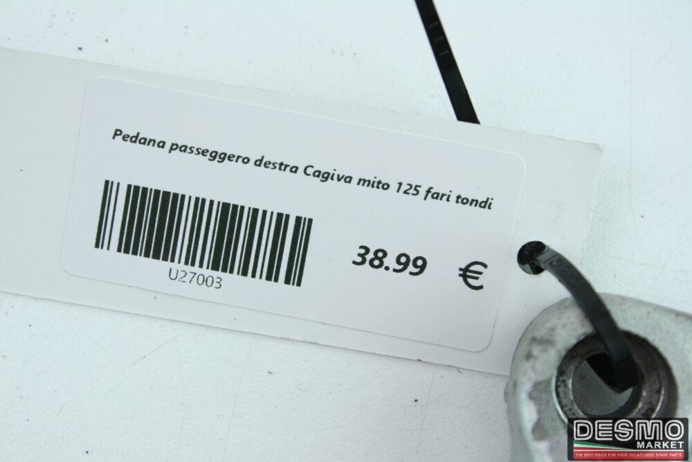 Pedana passeggero destra Cagiva mito 125 fari tondi