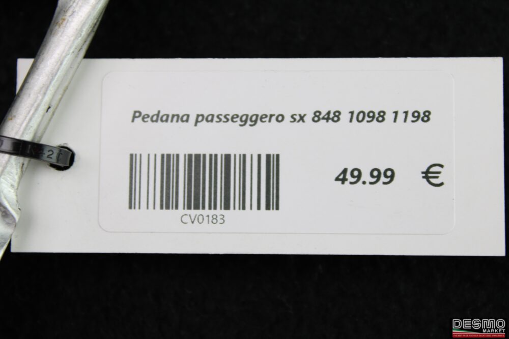 Pedana passeggero sx 848 1098 1198
