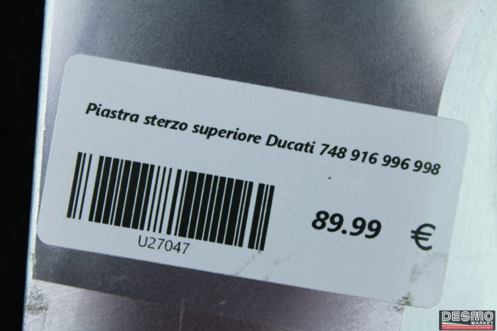 Piastra sterzo superiore Ducati 748 916 996 998